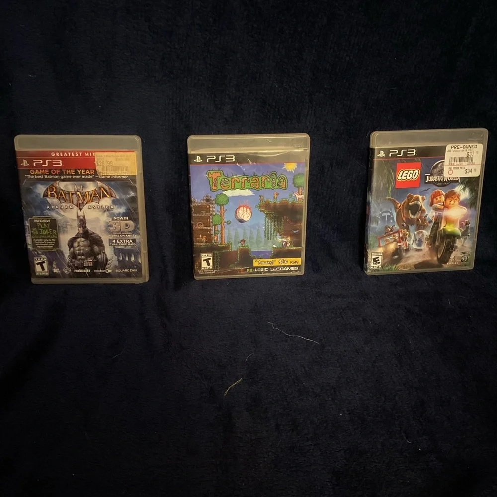 Sony PS3 Terraria Game Case – Blue Cover Art